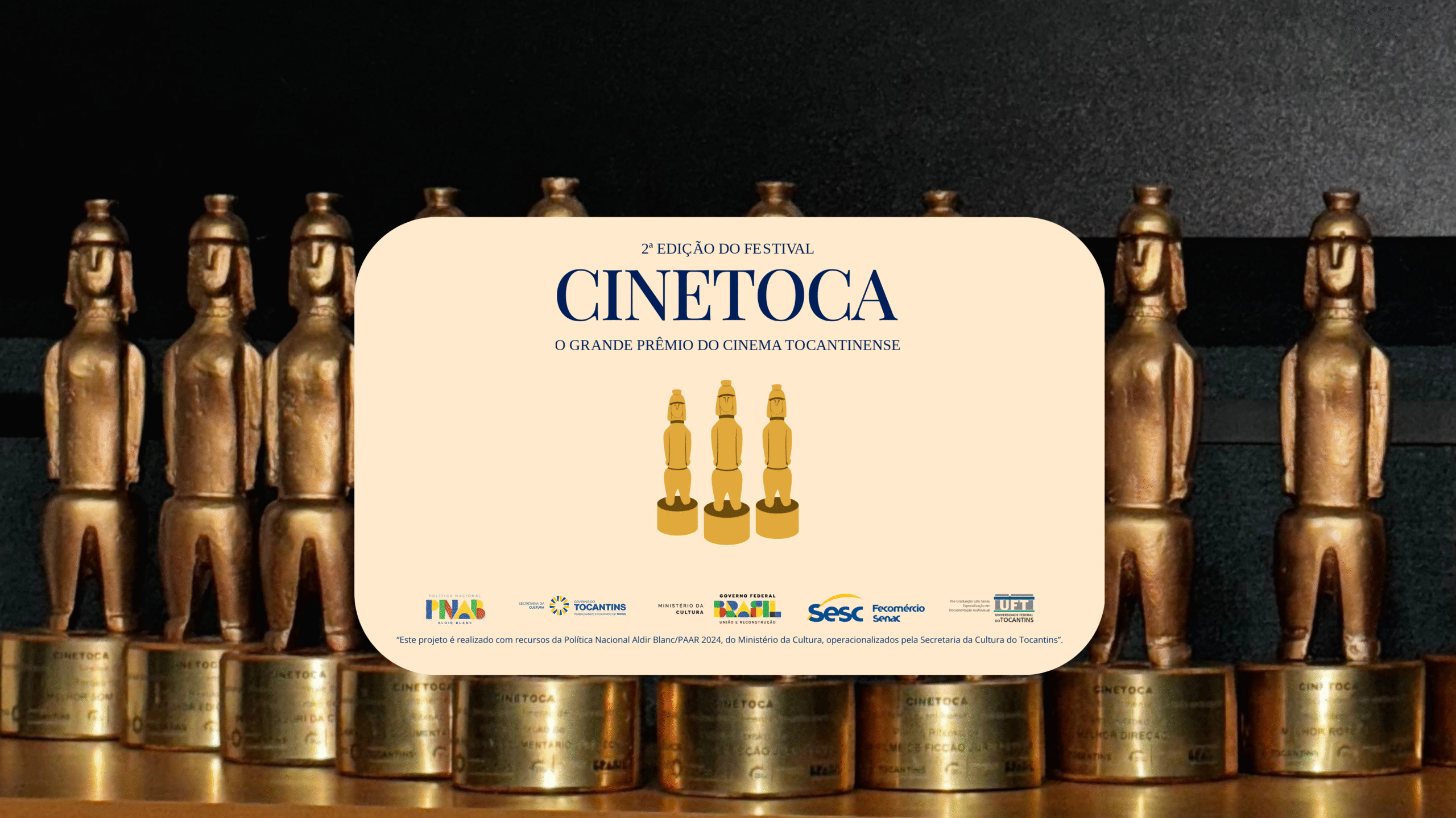 PROGRAMAÇÃO DO CINETOCA 2025 – O GRANDE PRÊMIO DO CINEMA TOCANTINENSE